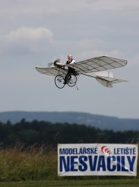 Cykloplane Františka Machače na snímku Pavla Mlýnka Cykloplane Františka Machače na snímku Pavla Mlýnka