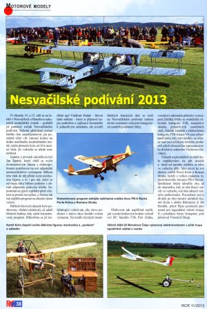 Nesvailsk podvn - RCR 11/2013